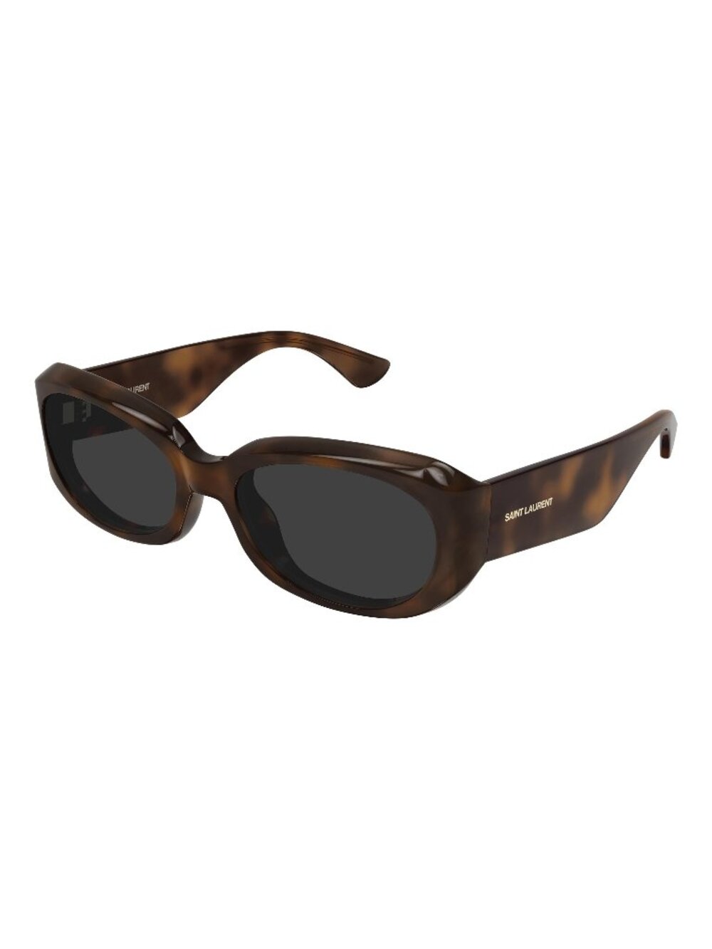 New Saint Laurent Women's Sunglasses Havana Grey Lens Injected Frame SL 868 003